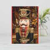 Notenkraker Potluck Kerstmis Partij aangepaste tek (Staand voorkant)