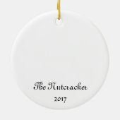Notenkraker Prince Keepsake Ornament (Achterkant)