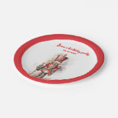 Notenkraker Red Magical Birthday Papieren Bordje (Gekanteld)