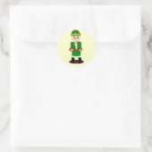 Notenkraker Ronde Sticker (Tas)