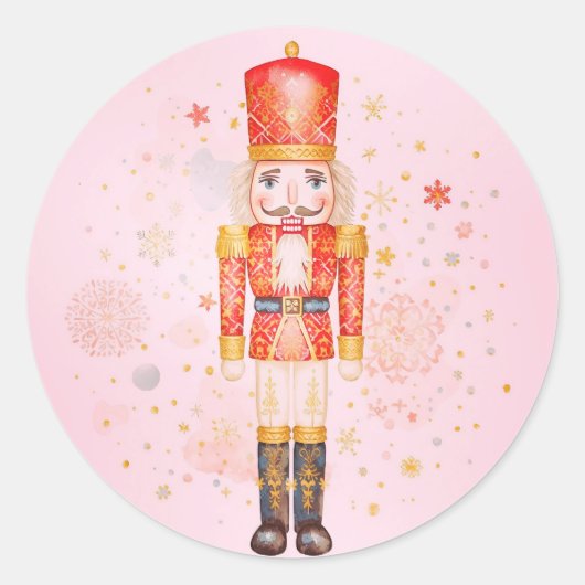 Notenkraker Ronde Sticker (Voorkant)