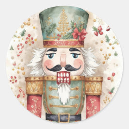 Notenkraker Ronde Sticker