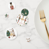 Notenkraker rood en goud ballerina verjaardagsfees confetti (Groep)