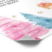 Notenkraker Roze Fairy Verjaardag Milestone Poster (Hoek)