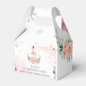 Notenkraker Roze Verjaardagsfeestje Favor Box Bedankdoosjes (Achterkant)