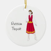 Notenkraker Russian Trepak Keepsake Ornament (Voorkant)