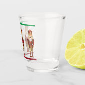 Notenkraker Shot Glass Kerstcadeau Glas (Rechts)