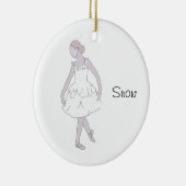 Notenkraker Snow Keepsake Ornament (Rechts)