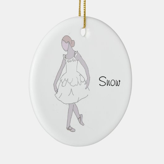 Notenkraker Snow Keepsake Ornament (Rechts)