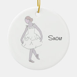 Notenkraker Snow Keepsake Ornament