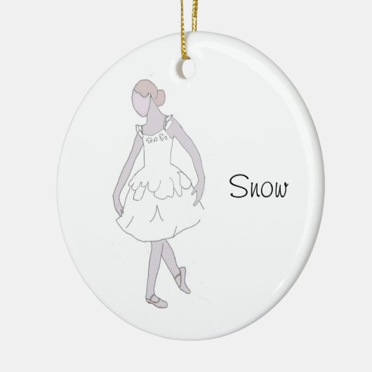 Notenkraker Snow Keepsake Ornament (Links)