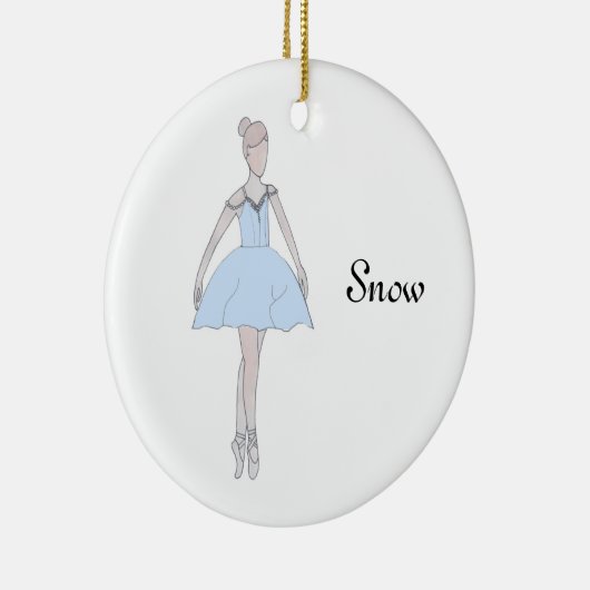 Notenkraker Snow Keepsake Ornament (Rechts)