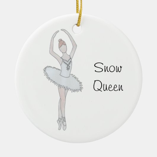Notenkraker Snow Queen Keepsake Ornament (Voorkant)