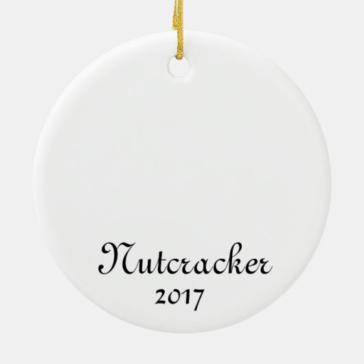 Notenkraker Snow Queen Keepsake Ornament (Achterkant)