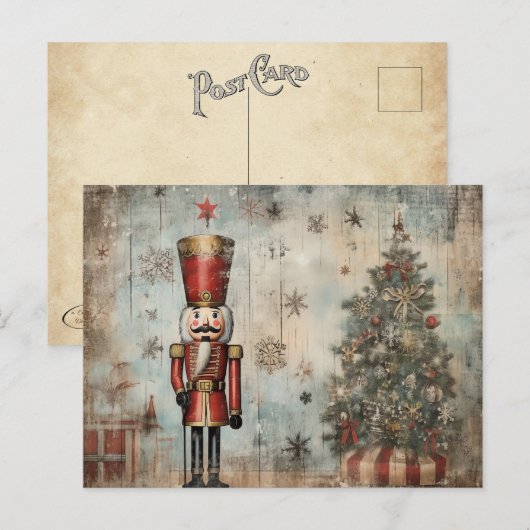  Notenkraker Soldaat Briefkaart (Voorkant / Achterkant)