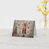  Notenkraker Soldaat Kaart (Gele Bloem)