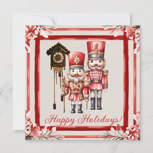 Notenkraker Soldaat Klokkenmakers' Koekoeksklok Kaart (Voorkant)