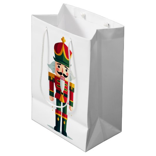 Notenkraker Soldaat Medium Cadeauzakje (Voorkant Gekanteld)
