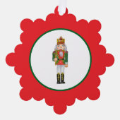 Notenkraker soldaat ornament kaart (Voorkant)