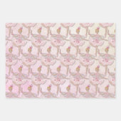 Notenkraker Soldaat Sugar Plum Fairy Kerstmis Inpakpapier Vel (Voorkant)