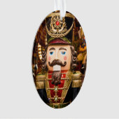 Notenkraker Soldaat Toevoegen Jaar Kerstboom Schat Ornament (voorkant)