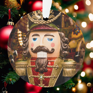 Notenkraker Soldaat Voeg Jaar Kerstboom toe Ornament