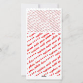 Notenkraker Soldaten Kerst Foto Feestdagenkaart (Achterkant)