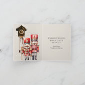 Notenkraker Soldaten Prettige Feestdagen Koekoeksk (Binnen)