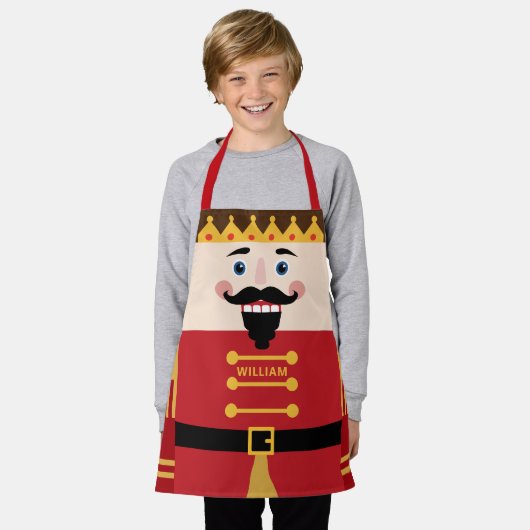 Notenkraker Solider kostuum Kerstmis voor kinderen Schort (Gedragen)