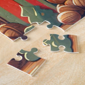 Notenkraker, speelgoed en warme chocolademelk legpuzzel (Zijkant)