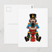 Notenkraker Speelgoed Soldaat Beker Drum Percussie Briefkaart (Voorkant / Achterkant)