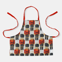 Notenkraker Speelgoed Soldaat Xmas Kerst Kinder Schort