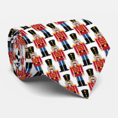 Notenkraker speelgoed soldaatspatroon Kerst stropd Stropdas (Opgerold)