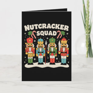 Notenkraker squad kerstmis Kerst Xmas vakantie sei Feestdagen Kaart