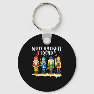 Notenkraker Squad Vakantie Kerstmis Jongens Meisje Sleutelhanger