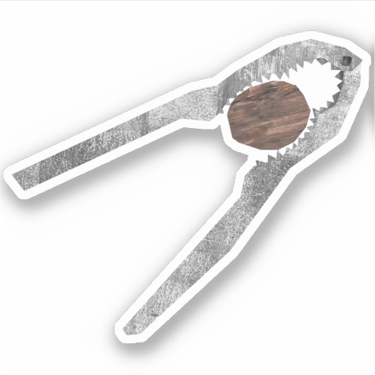 Notenkraker Sticker (Voorkant)