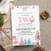 Notenkraker Sugar Plum Fairy Verjaardag uitnodigin Kaart