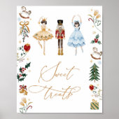 Notenkraker suiker pruim fee verjaardag zoete lekk poster (Voorkant)