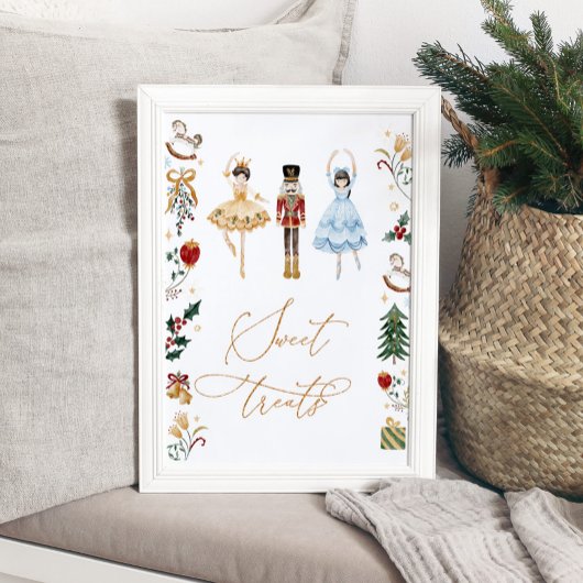 Notenkraker suiker pruim fee verjaardag zoete lekk poster