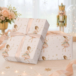 Notenkraker Suikerprinses Kerst Verjaardag Cadeaupapier