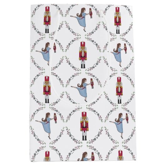 Notenkraker Suite Ballet Klassiek Kerstmis Medium Cadeauzakje (Voorkant)