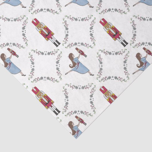 Notenkraker Suite Ballet Klassiek Kerstmis Tissuepapier (Detail)