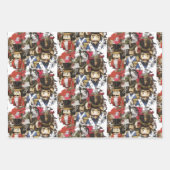 Notenkraker Suite Speelgoed Soldiers Sterren | Inpakpapier Vel (Voorkant 3)