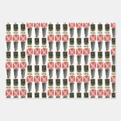 Notenkraker Suite Speelgoed Soldiers Sterren | Inpakpapier Vel (Voorkant 2)