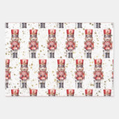 Notenkraker Suite Speelgoed Soldiers Sterren | Inpakpapier Vel (Voorkant)