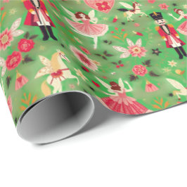 Notenkraker Suite Sugar Plum Fairy Flying Horses Cadeaupapier