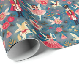 Notenkraker Suite Sugar Plum Fairy Flying Horses Cadeaupapier