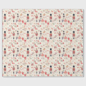 Notenkraker Suite Sugar Plum Fairy Horses Cadeaupapier (Vlak)