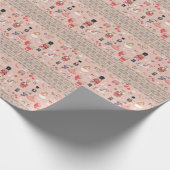 Notenkraker Suite Vrolijk Kerstfeest Suiker Plum F Cadeaupapier (Hoek)