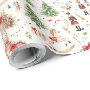 Notenkraker Suite Zoetigheden Ballet Waterverf Cadeaupapier